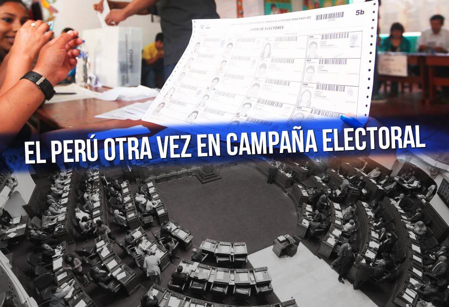 El Per&uacute; otra vez en campa&ntilde;a electoral