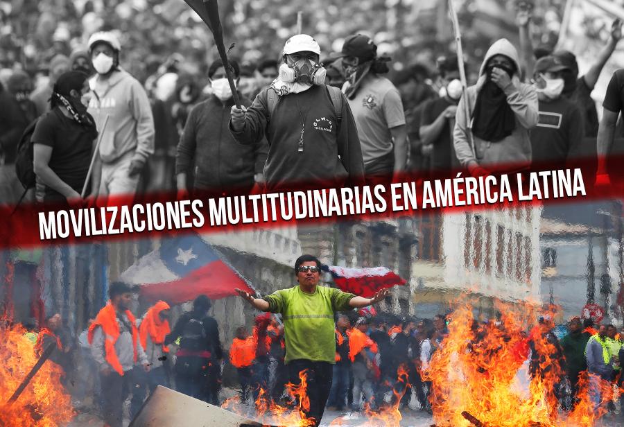 Movilizaciones multitudinarias en Am&eacute;rica Latina