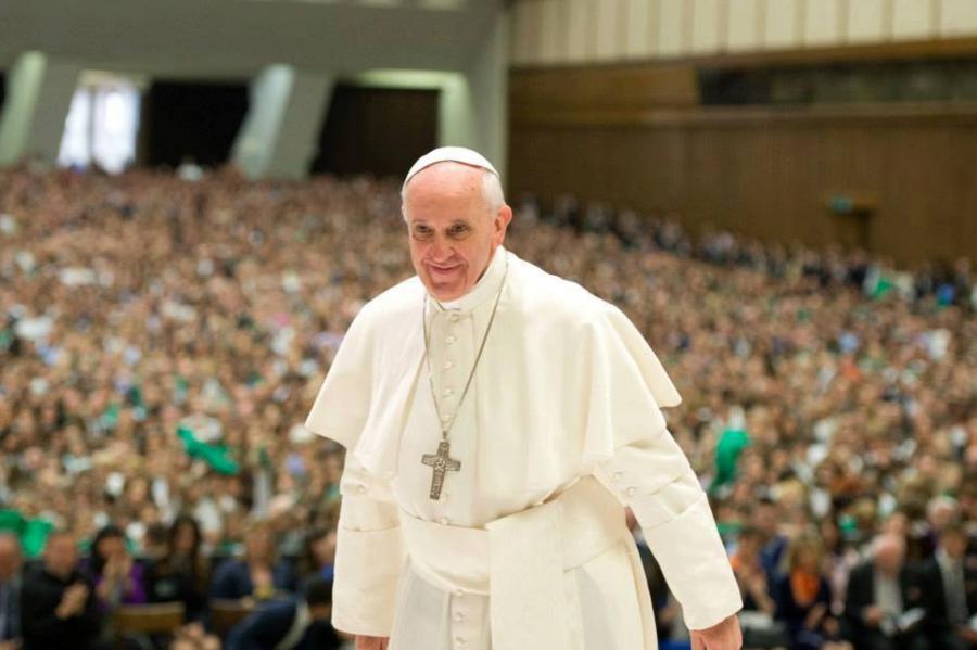 El Papa llega al Per&uacute;