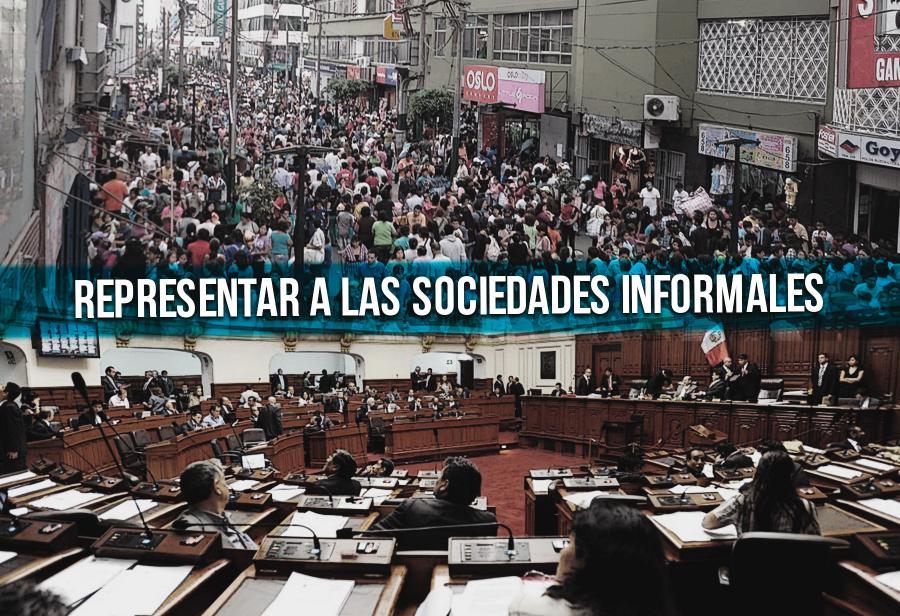 Representar a las sociedades informales