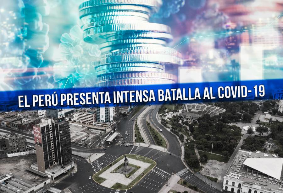 El Per&uacute; presenta intensa batalla al Covid-19