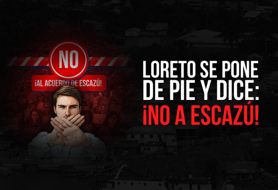 Loreto se pone de pie y dice: &iexcl;No a Escaz&uacute;!