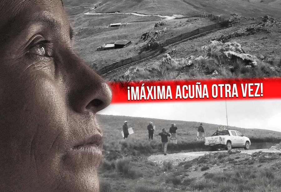 ¡Máxima Acuña otra vez!