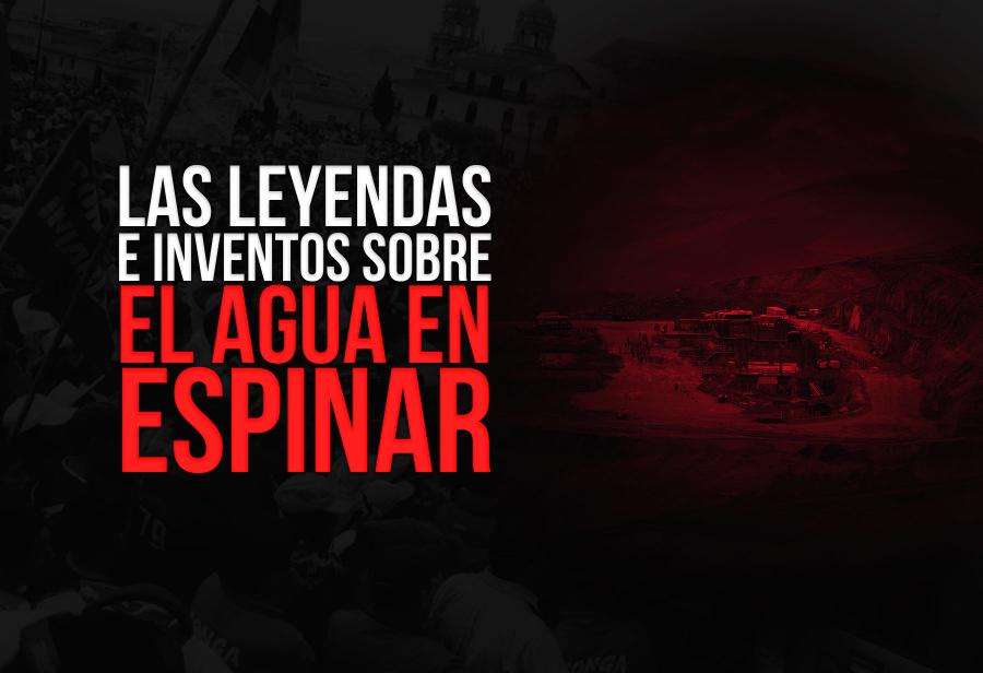 Las leyendas e inventos sobre el agua en Espinar