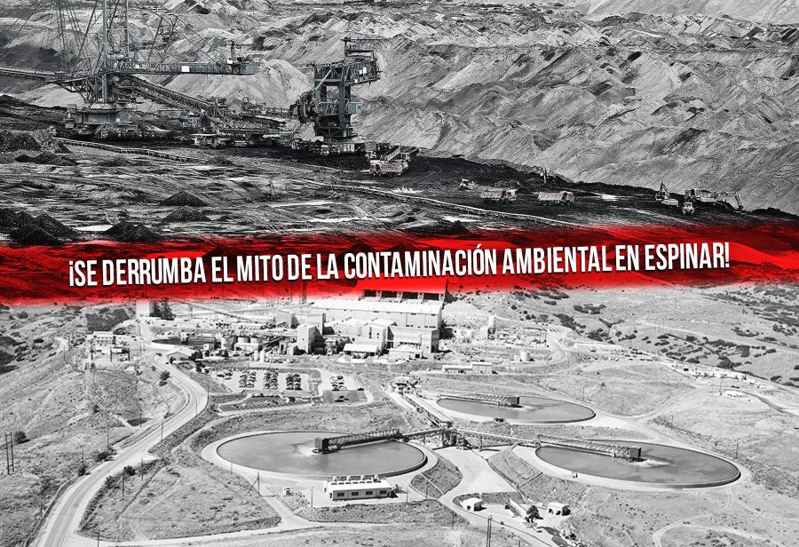 ¡Se derrumba el mito de la contaminación ambiental en Espinar!