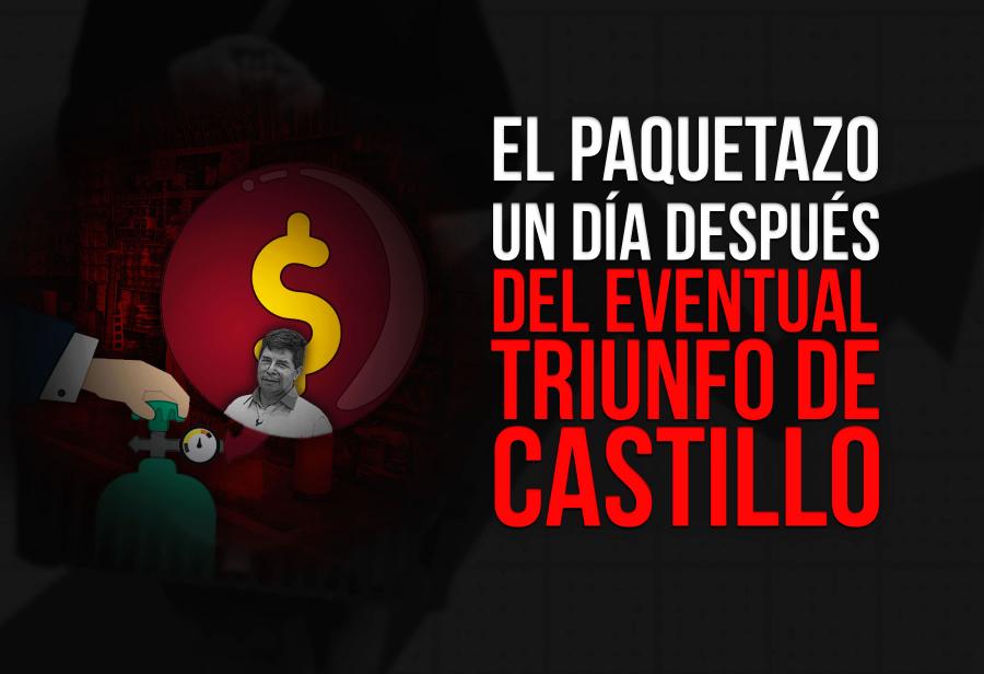 El paquetazo un día después del eventual triunfo de Castillo