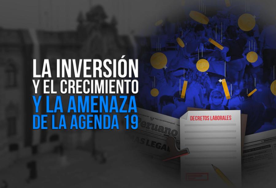 La inversión, el crecimiento y la amenaza de la Agenda 19