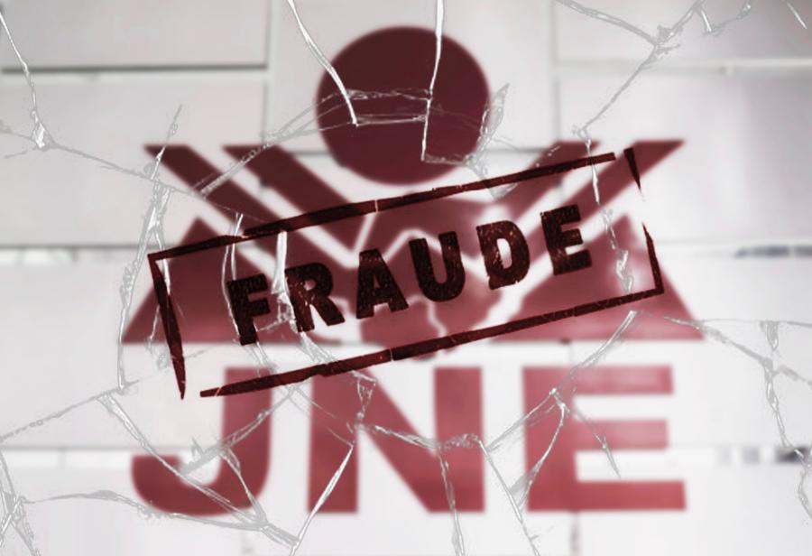 El JNE y las instituciones permiten el fraude electoral