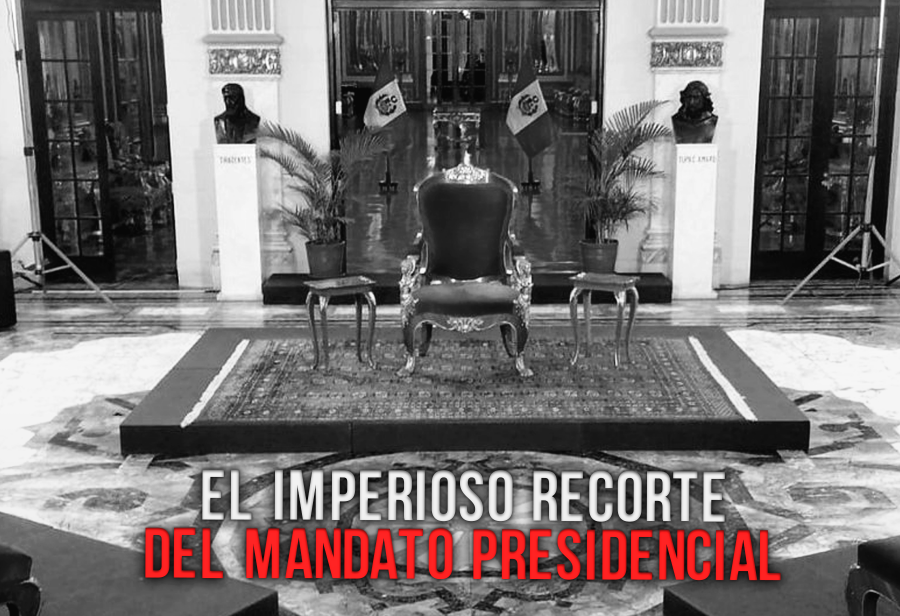 El imperioso recorte del mandato presidencial