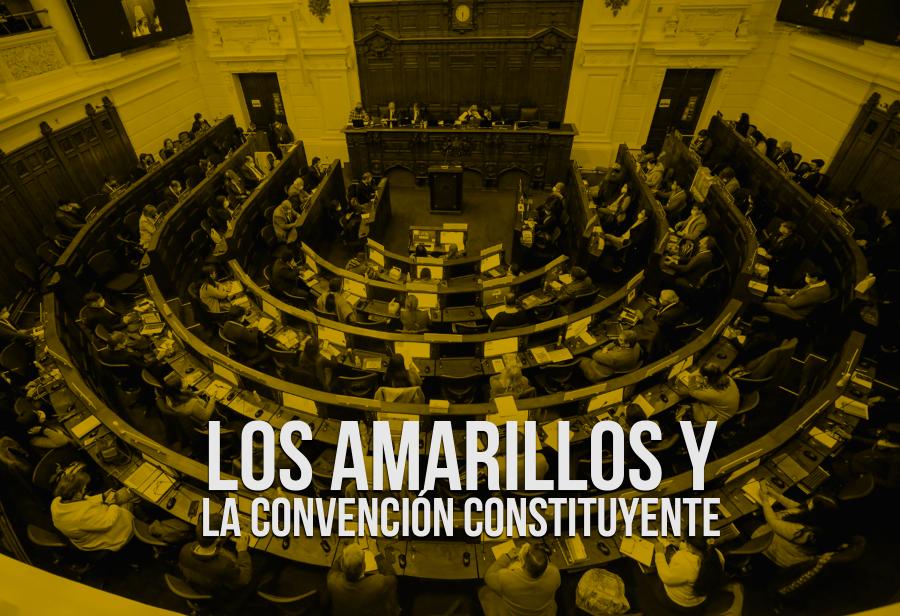 Los amarillos y la Convención Constituyente