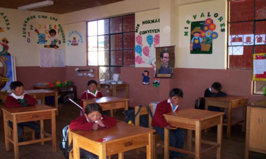 El alumno mirando a la nada