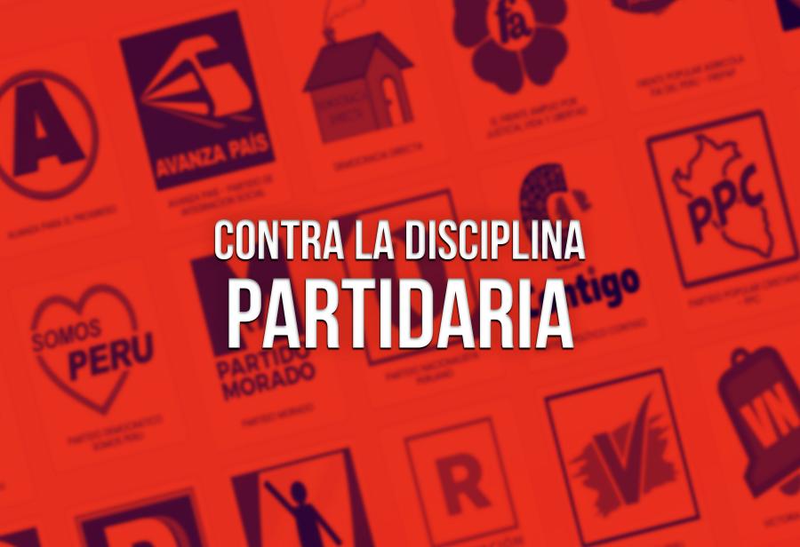 Contra la disciplina partidaria