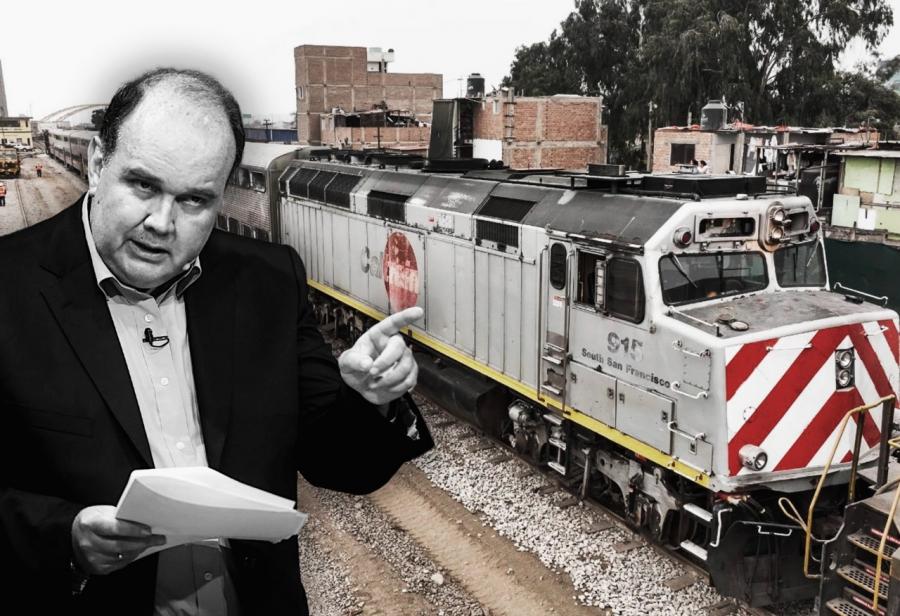 Vergonzosa oposición contra los trenes de López Aliaga