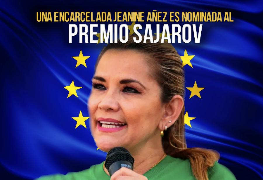 Una encarcelada Jeanine Añez es nominada al premio Sajarov