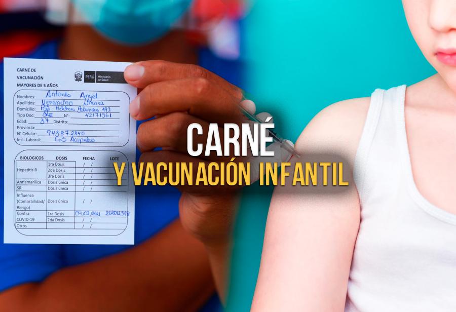 Carné y vacunación infantil