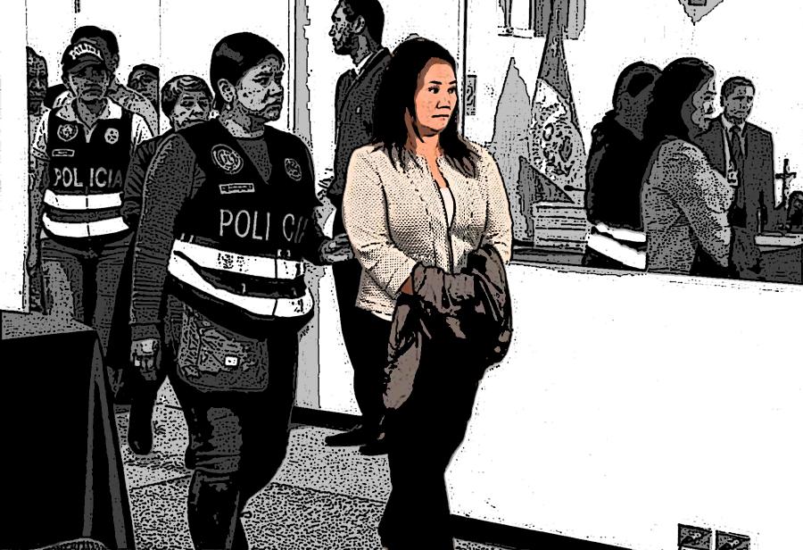 La detención de Keiko Fujimori