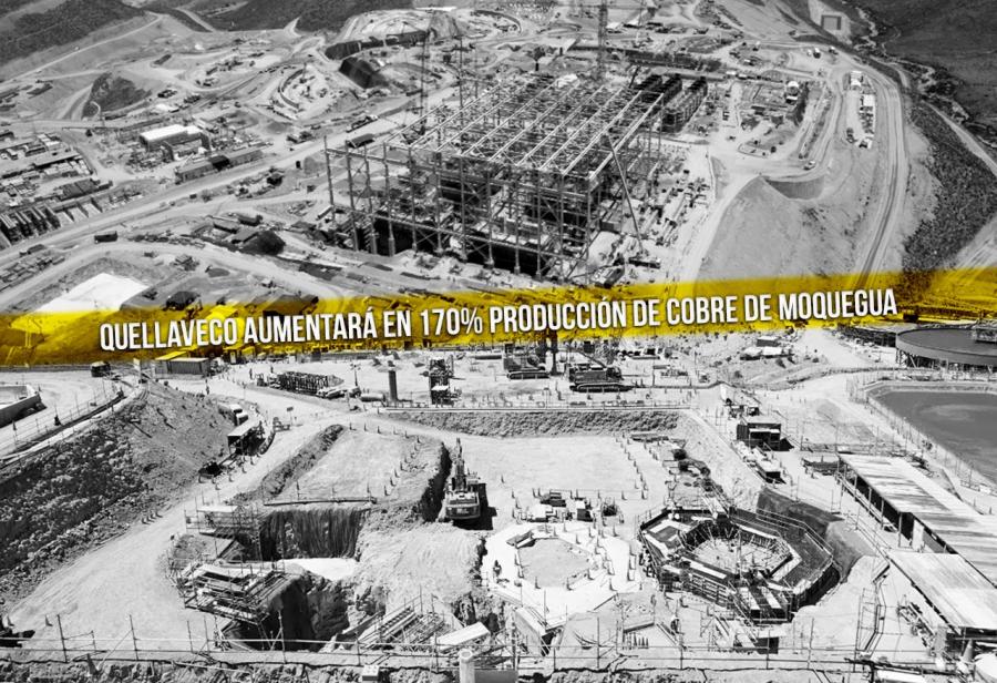 Quellaveco aumentará en 170% producción de cobre de Moquegua
