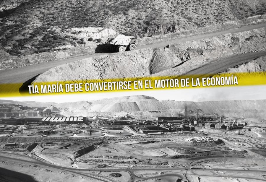 Tía María debe convertirse en el motor de la economía arequipeña