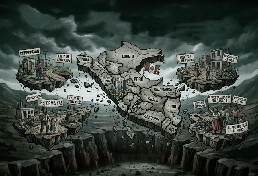 &iexcl;La descentralizaci&oacute;n que empobrece al Per&uacute;!